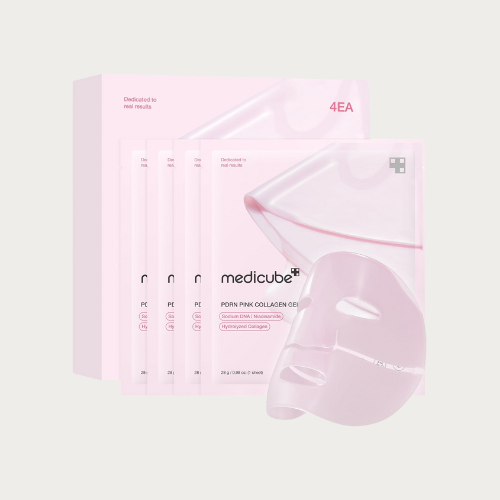 medicube Salmon DNA PDRN pink collagen jelly gel mask