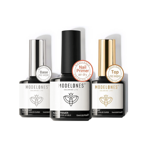 modelones Gel Top Coat and Base Coat With Nail Primer