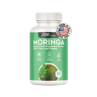Pure Moringa Powder Capsules