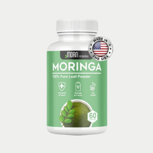 Pure Moringa Powder Capsules